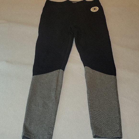 Converse Other - Converse All Star Black Canvas Leggings